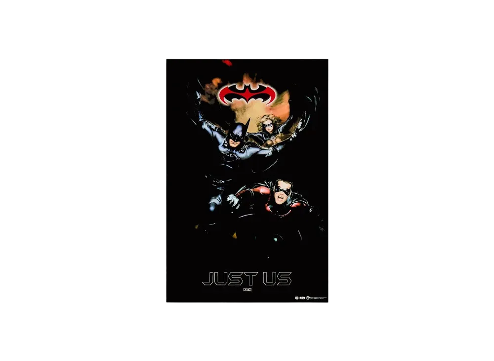 Kith x Batman Just Us Poster "Multi"