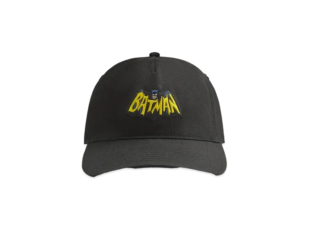 Kith x Batman Twill Low Pinch Crown Snapback "Black"