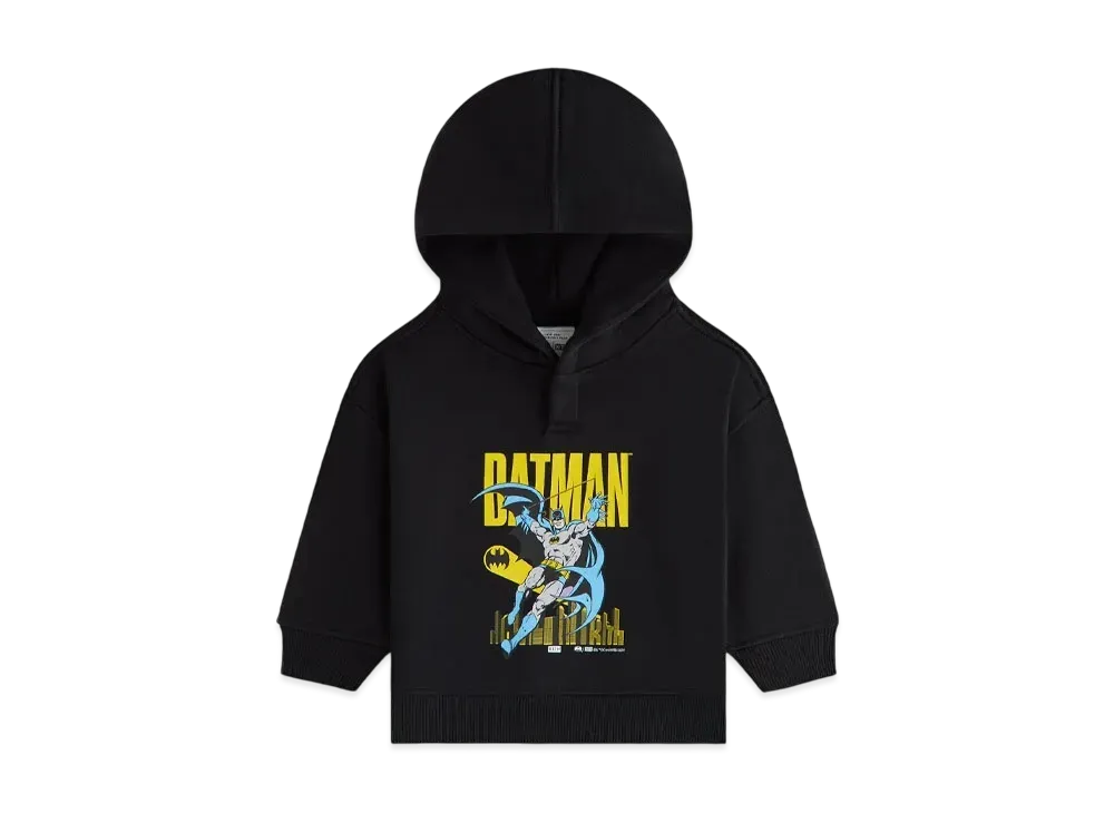 Kith Kids x Batman Classic Nelson Hoodie "Black"