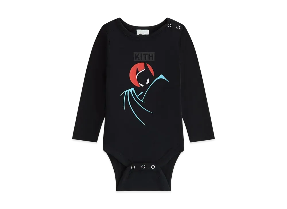 Kith Kids x Batman Animated Vintage Bodysuit "Black"