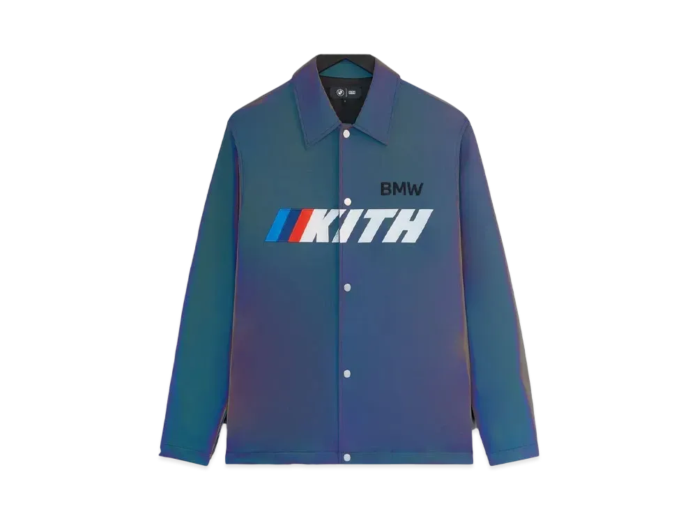 Kith x BMW Kieran Coaches Jacket "Techno Violet"