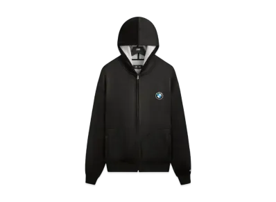 Kith x BMW Bonded Velour Williams V Full Zip Hoodie "Black"