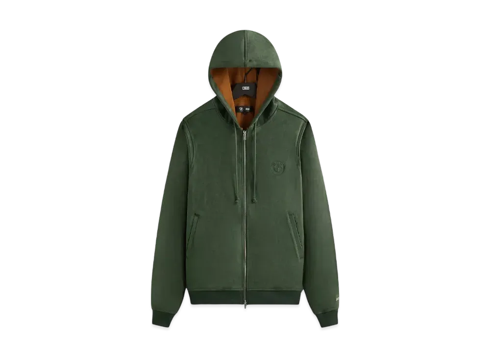 Kith x BMW Microsuede Williams V Full Zip Hoodie "Vitality"