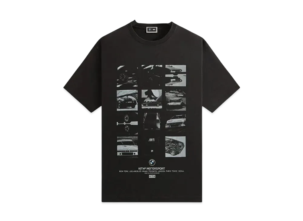 Kith x BMW Gallery Vintage Tee "Black"