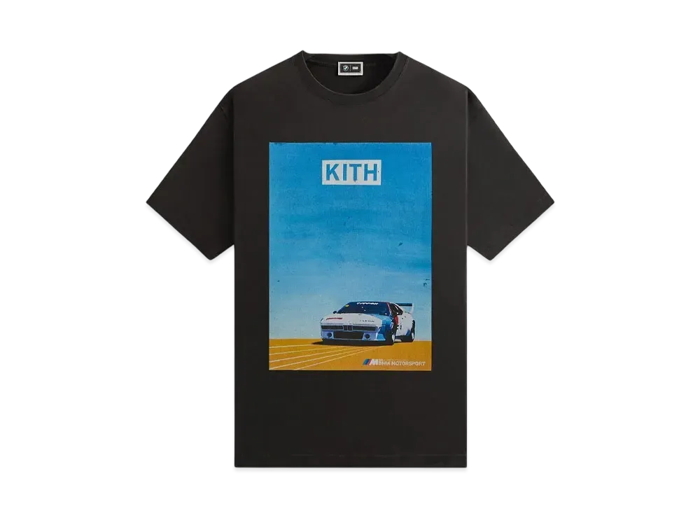 Kith x BMW Retro Vintage Tee "Black"
