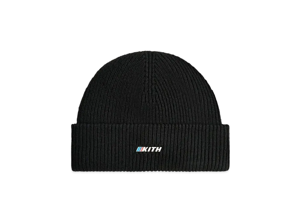 Kith x BMW Mia Beanie With Enamel Logo "Black"