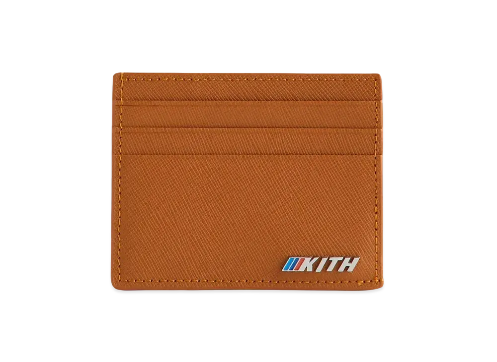Kith x BMW Leather Card Holder "Desert"