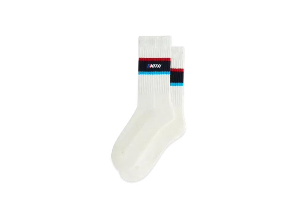 Kith x BMW Crew Socks "Silk"