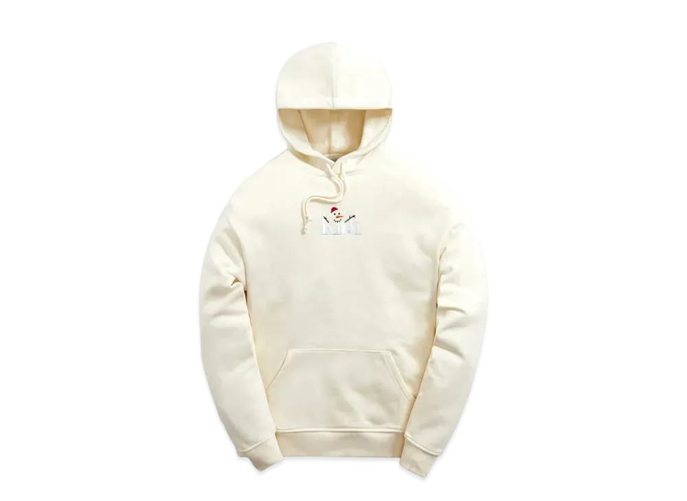 Kith Serif Snowman Hoodie "Sandrift"