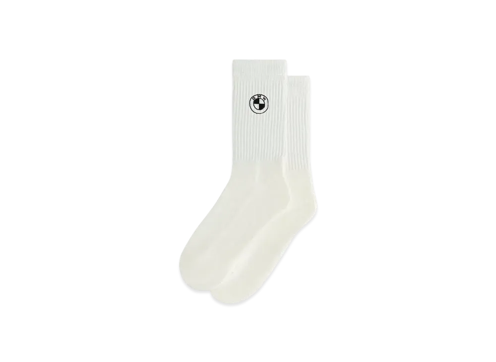 Kith x BMW Rondel Crew Socks "White"