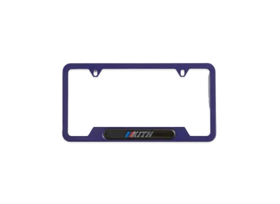 Kith x BMW Car Plate "Techno Violet"