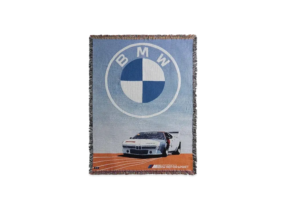 Kith x BMW M Motorsport Tapestry Blanket "Multi"