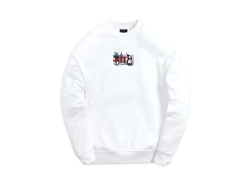 Kith Aspen Express Crewneck "White"