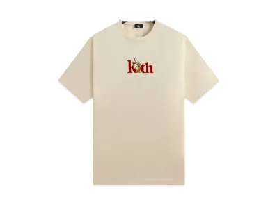 Kith x The Grinch Max Serif Tee "Sandrift"