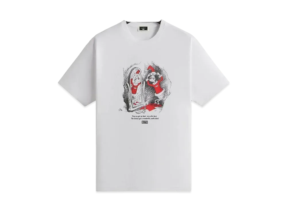Kith x The Grinch Santa Vintage Tee "White"