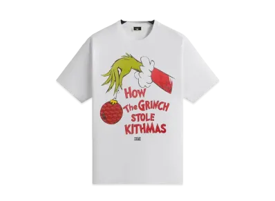 Kith x The Grinch Book Title Vintage Tee "White"