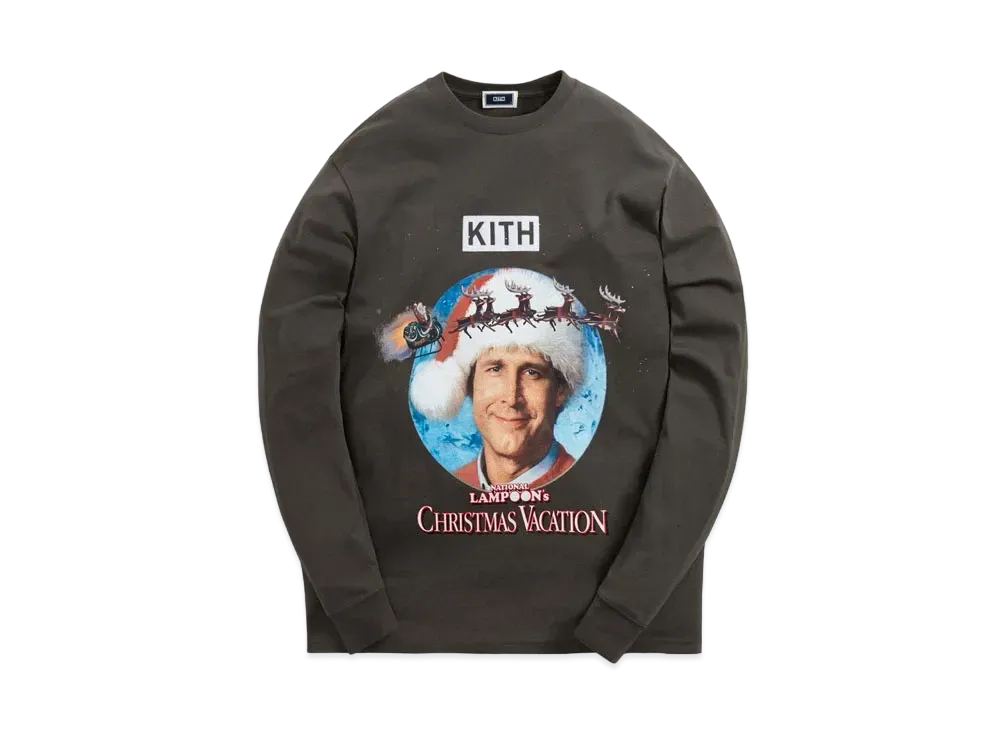 Kith x National Lampoon Christmas L/S Tee "Pavement"
