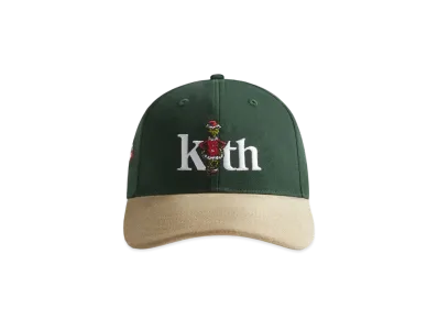 Kith x The Grinch Suede Brim Aaron Cap "Stadium"