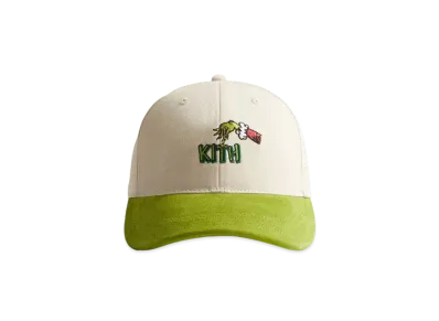 Kith x The Grinch Suede Brim Aaron Cap "Matcha"
