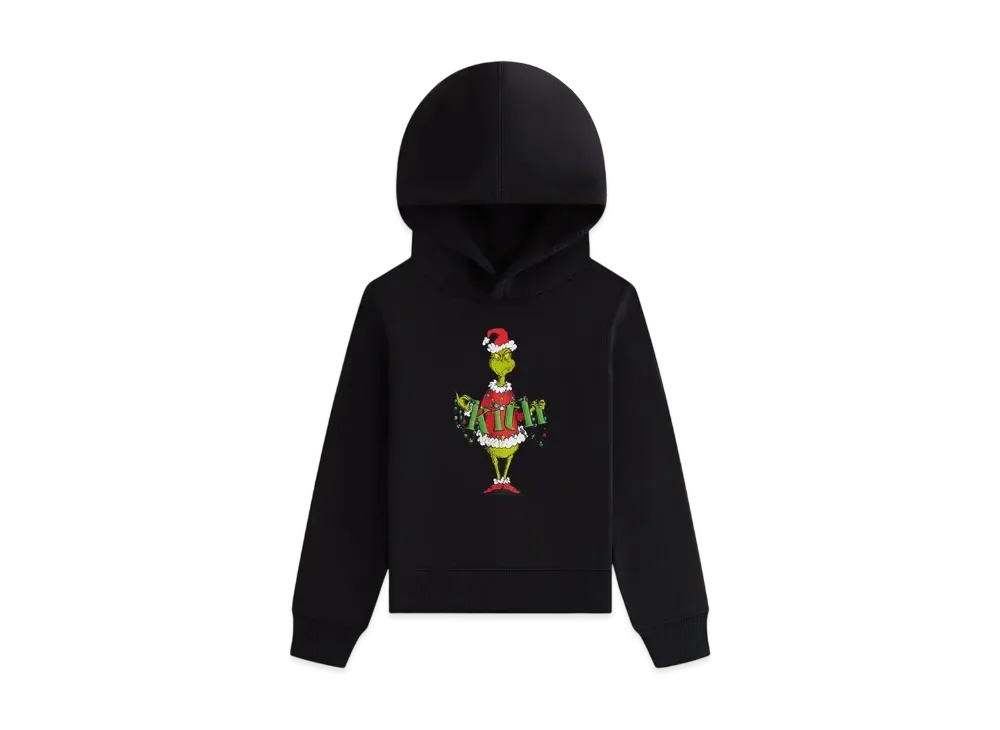 Kith x The Grinch Kids Ornament Williams Hoodie "Black"