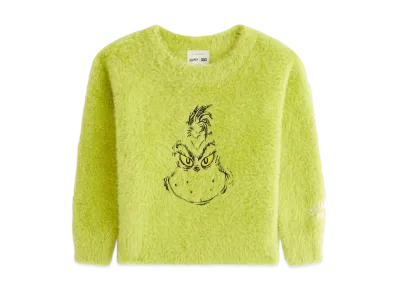Kith x The Grinch Baby Mohair Sweater "Matcha"