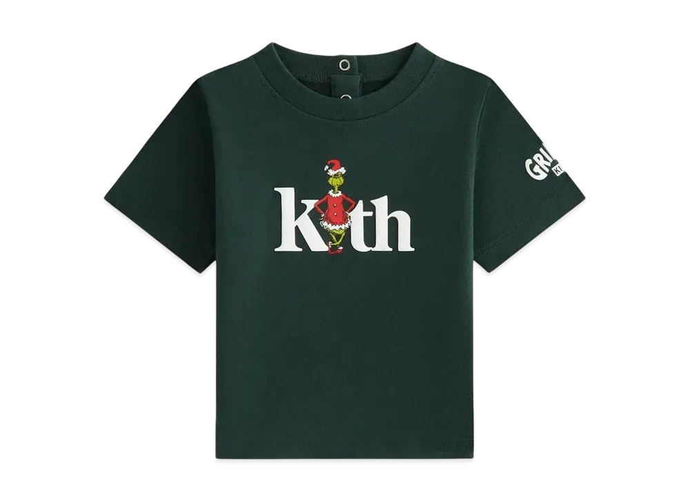Kith x The Grinch Baby Serif Tee "Stadium"