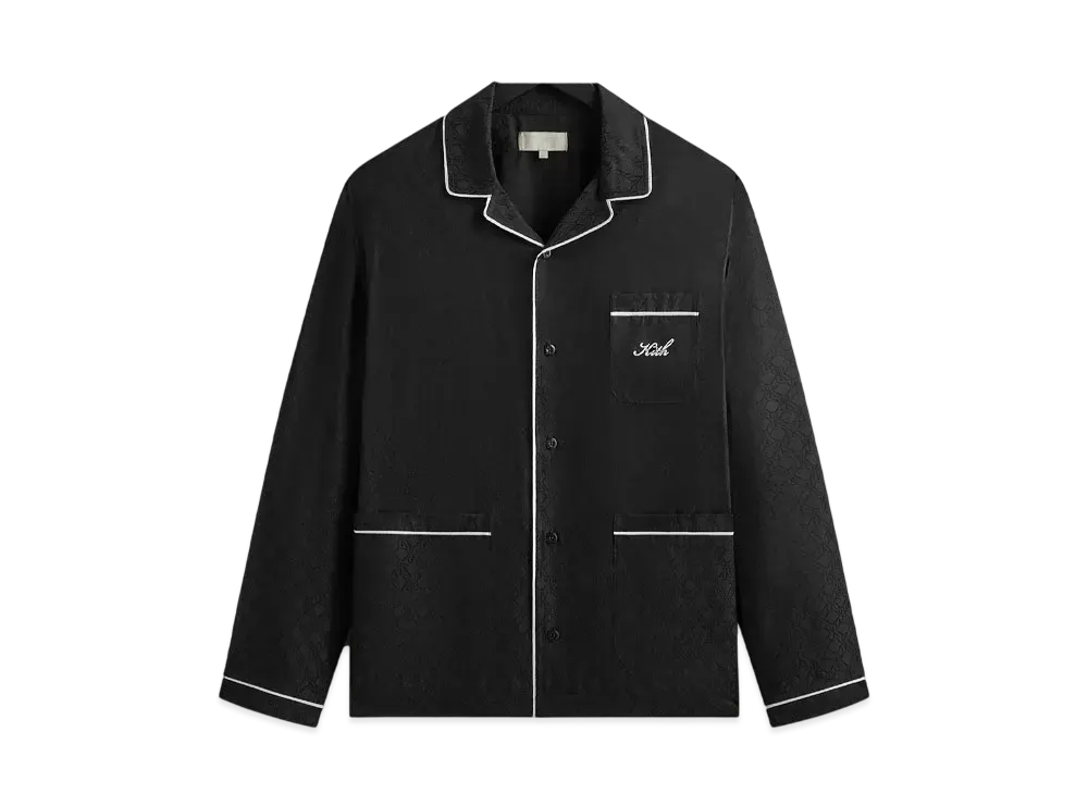Kith Kithmas Crest Monogram Pajama Set "Black"