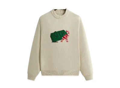Kith Kithmas Santa Crewneck Sweater "Sandy Heather"