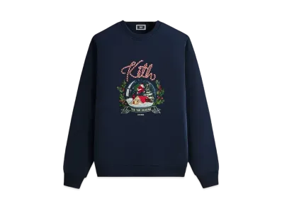 Kith Kithmas Snowglobe Nelson Crewneck "Nocturnal"