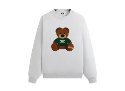 Kith Kithmas Teddy Nelson Crewneck "Light Heather Grey"