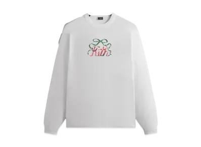 Kith Kithmas Ribbon Long Sleeve Tee "White"