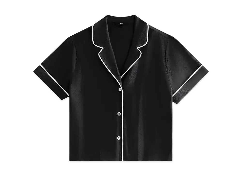 Kith Kithmas Women Crest Monogram Pajama Set "Black"