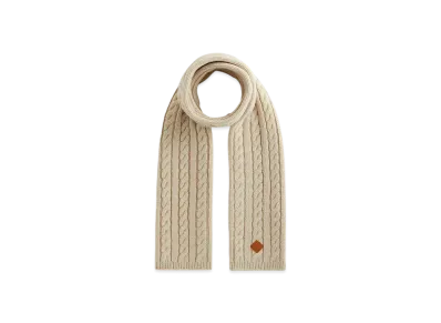 Kith Kithmas Cable Scarf "Sandy Heather"