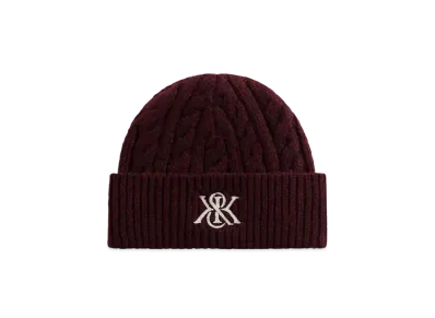 Kith Kithmas Chainstitch Mia Beanie "Magma"