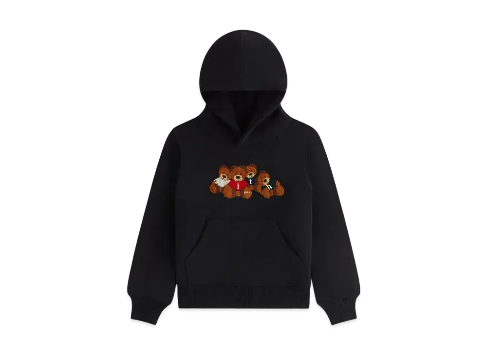 Kith Kithmas Kids Teddy & Friends Williams Hoodie "Black"