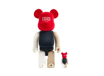 Kith x Bearbrick 100% x 400% "Pyre"