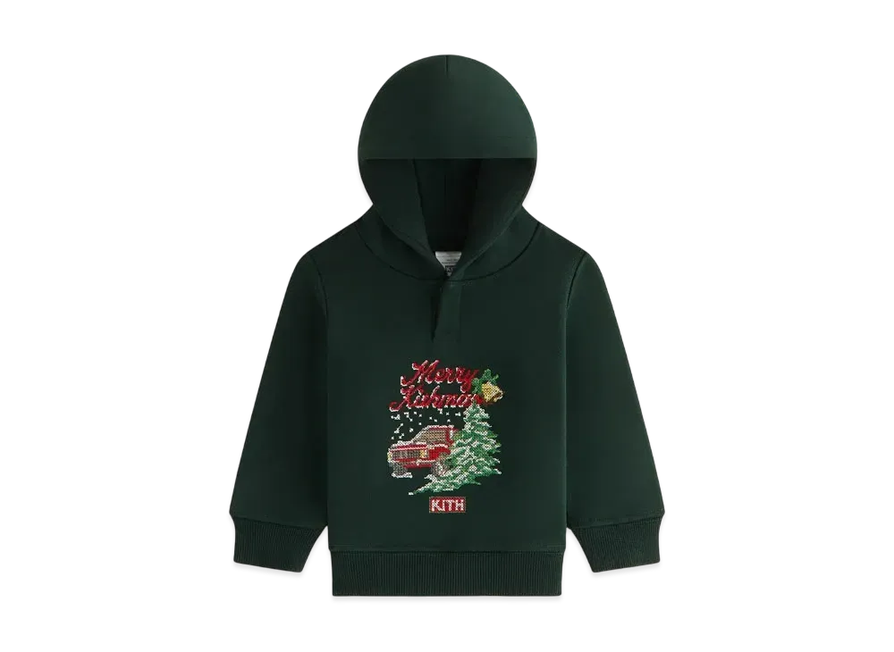 Kith Kithmas Baby Needlepoint Hoodie "Stadium"