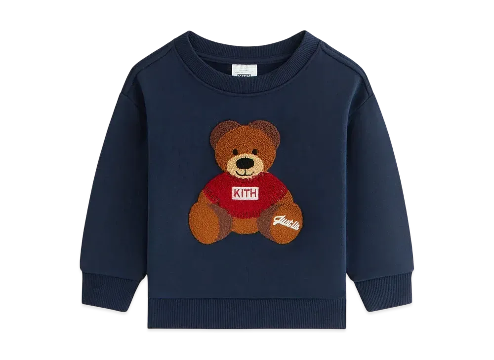 Kith Kithmas Baby Teddy Nelson Crewneck "Nocturnal"