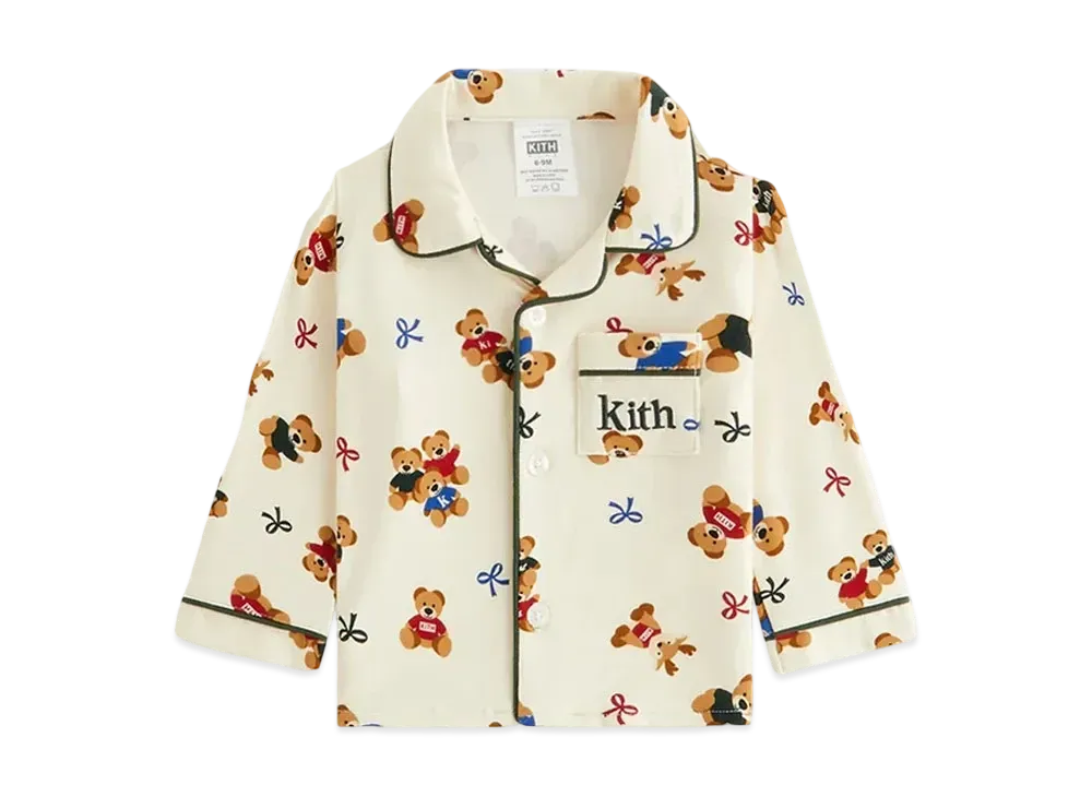 Kith Kithmas Baby Printed Pajama Set "Silk"