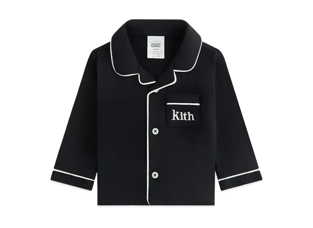 Kith Kithmas Baby Pajama Set "Black"