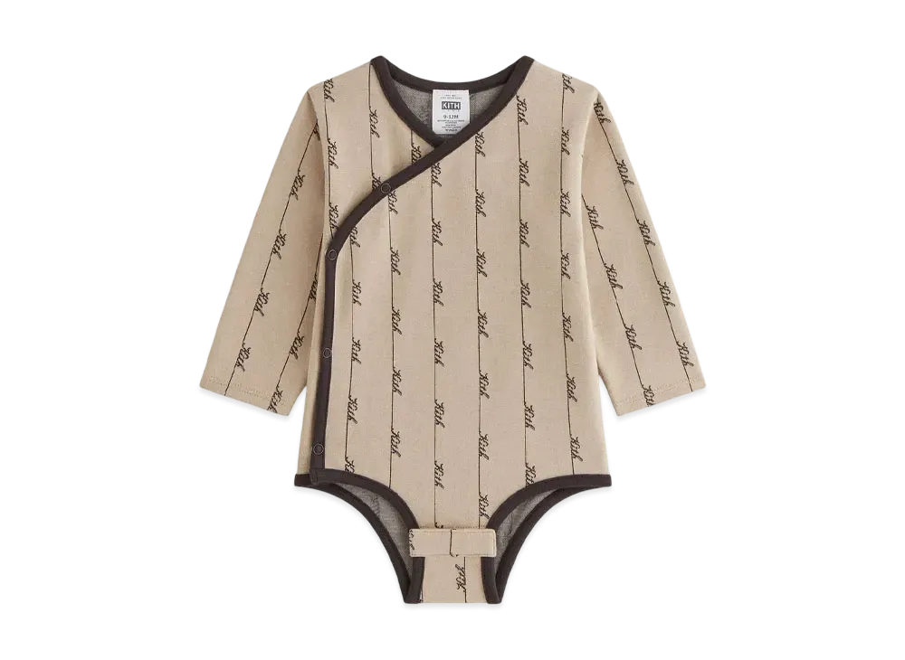 Kith Kithmas Baby Monogram Gift Set "Canvas"