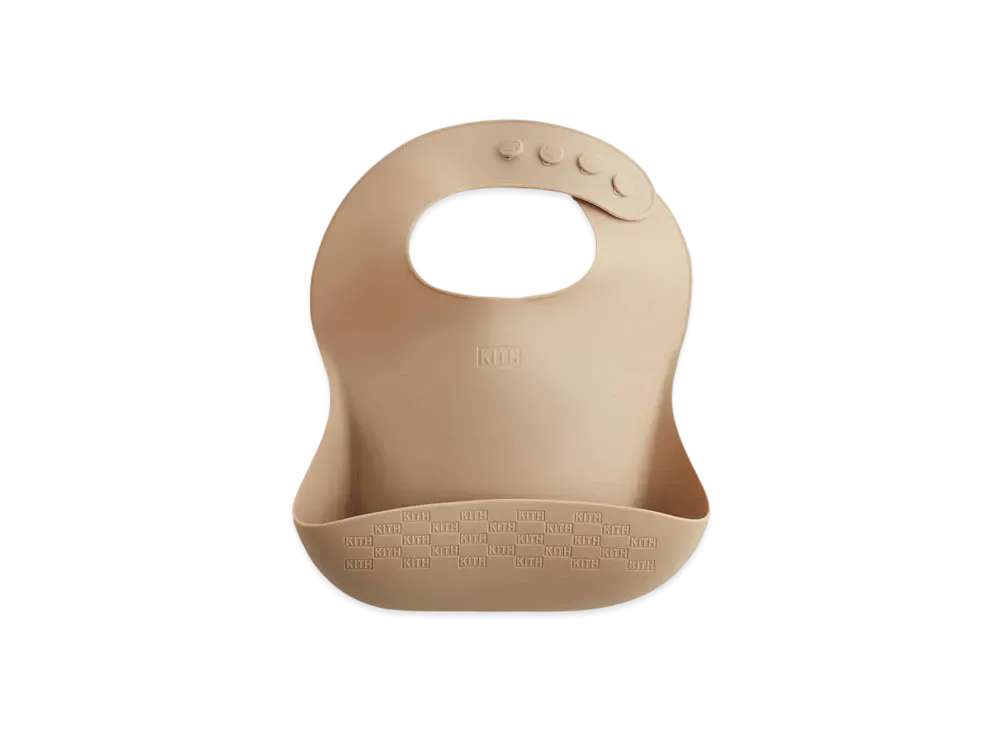 Kith Kids For Mushie Silicone Baby Bib "Molecule"