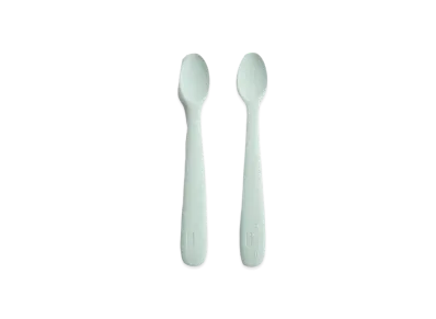 Kith Kids For Mushie Silicone Feeding Spoon 2 Pack "Helium"