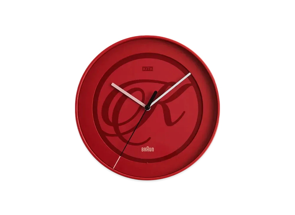 Kith Kithmas For Braun Wall Clock "Chili Pepper"