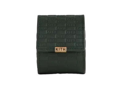 Kith Kithmas Monogram Saffiano Leather Single Watch Roll "Stadium"