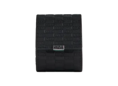 Kith Kithmas Monogram Saffiano Leather Single Watch Roll "Black"