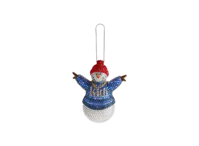 Kith Kithmas Snowman Ornament with Swarovski Crystals "Multi"