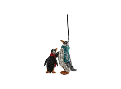 Kith Kithmas Penguin with Swarovski Crystals "Jet Hematite / Crystal Silver Shade / Topaz / Crystal / Emerald Nightfall / Crystal Transmission / Jet / Light Siam"