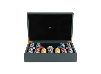 Kith Kithmas Monogram Jacquard Poker Set "Machine"