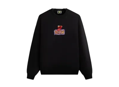 Kith x Sesame Street Elmo Nelson Crewneck "Black"